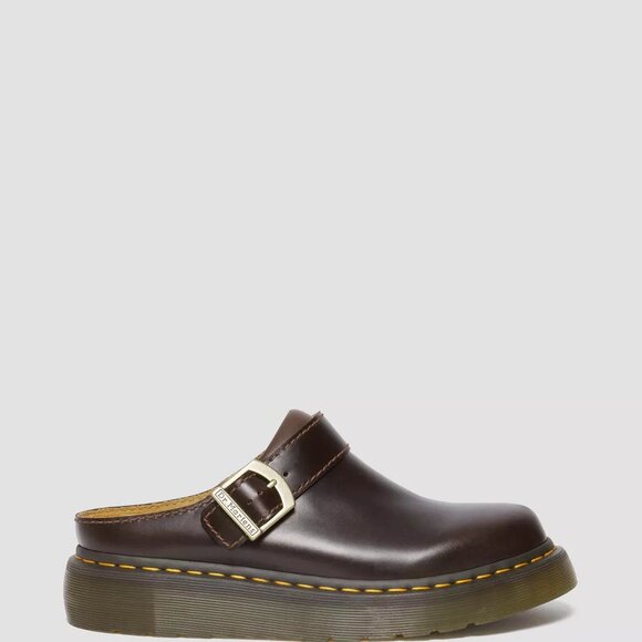 Dr. Martens Laketen Size Men's Sz 11 Atlas Leather Slingback Platform Mules NEW - Picture 14 of 15